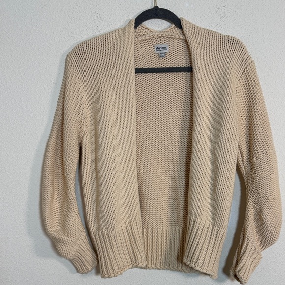Rhythm. Sweaters - Rhythm made for adventure cotton blend heavy knitted Tan Cardigan size large